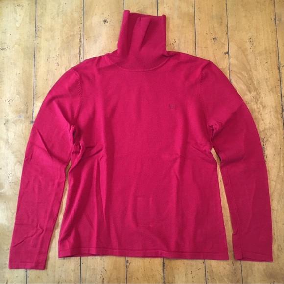 Lauren Ralph Lauren Merino Wool Turtleneck - Picture 1 of 8